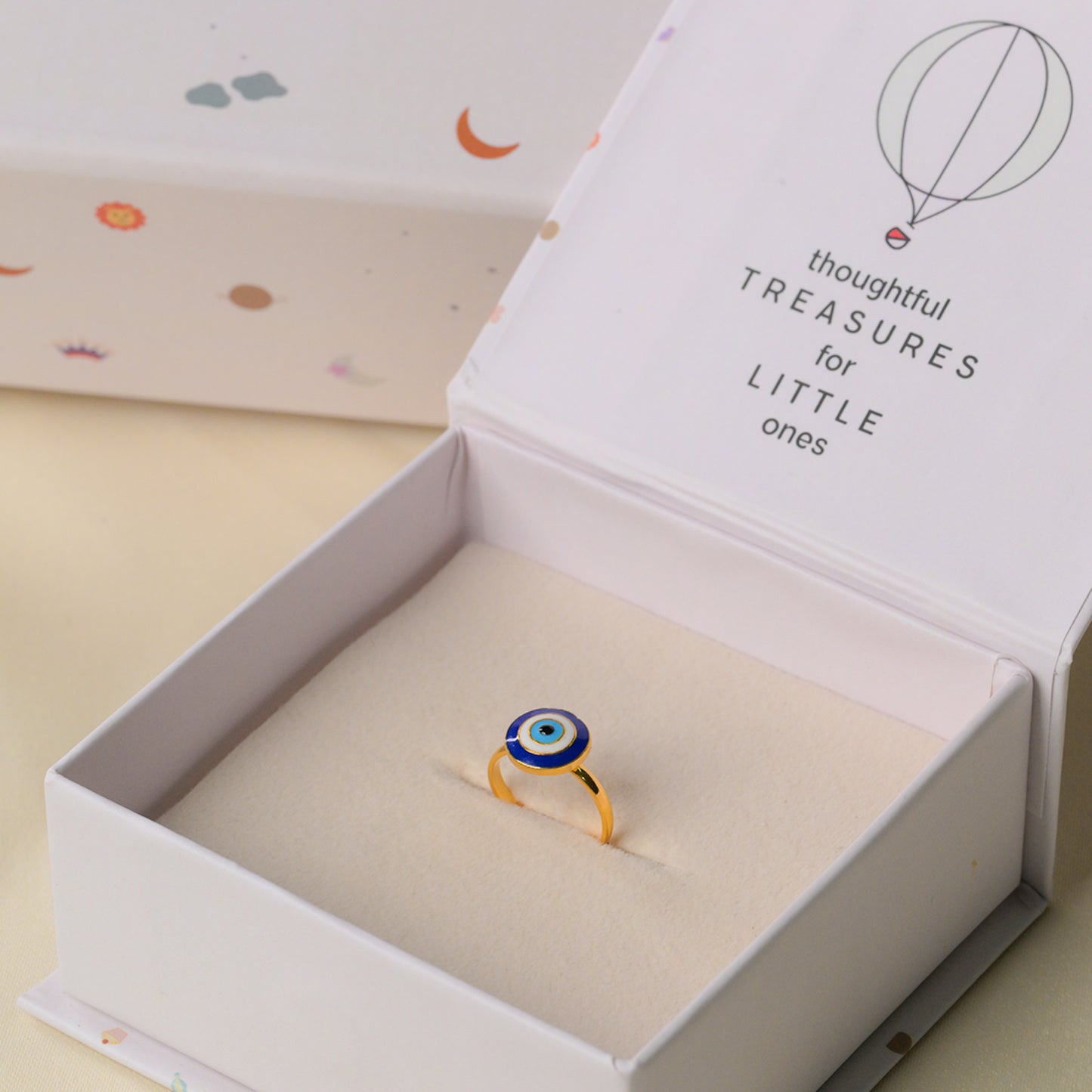 Evil Eye Silver Ring