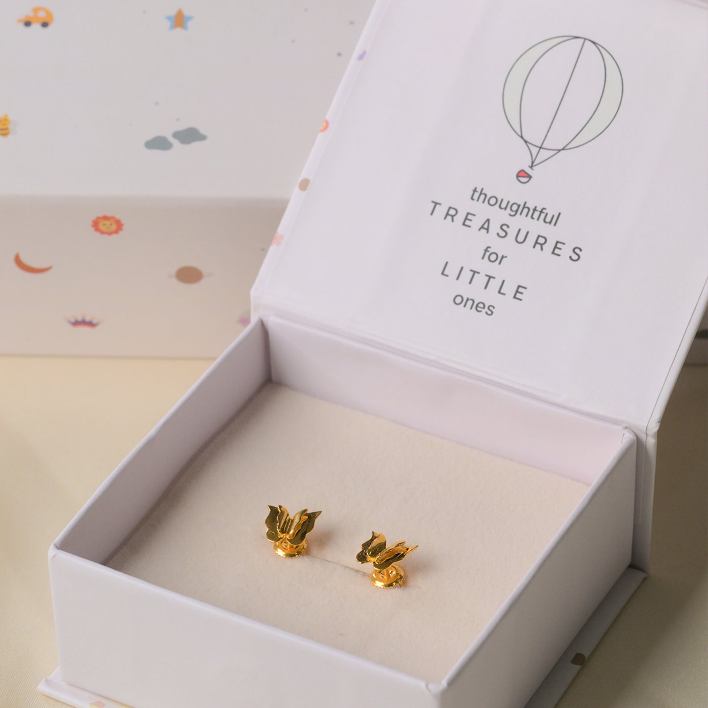 The Classic Butterfly Silver Earrings