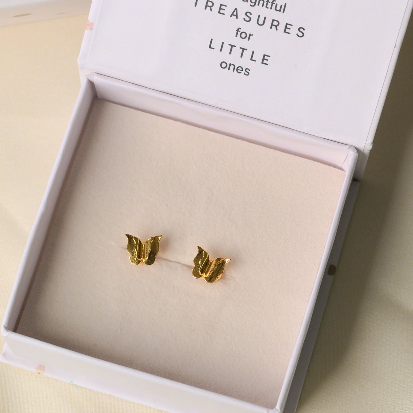 The Classic Butterfly Silver Earrings