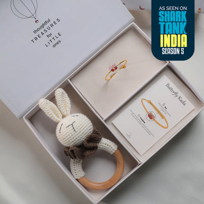 Butterfly Silver Kada Gift Box