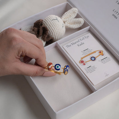 The Marvel Evil-eye Silver Kada