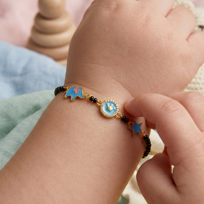 Elephant Crown Star Silver Nazariya