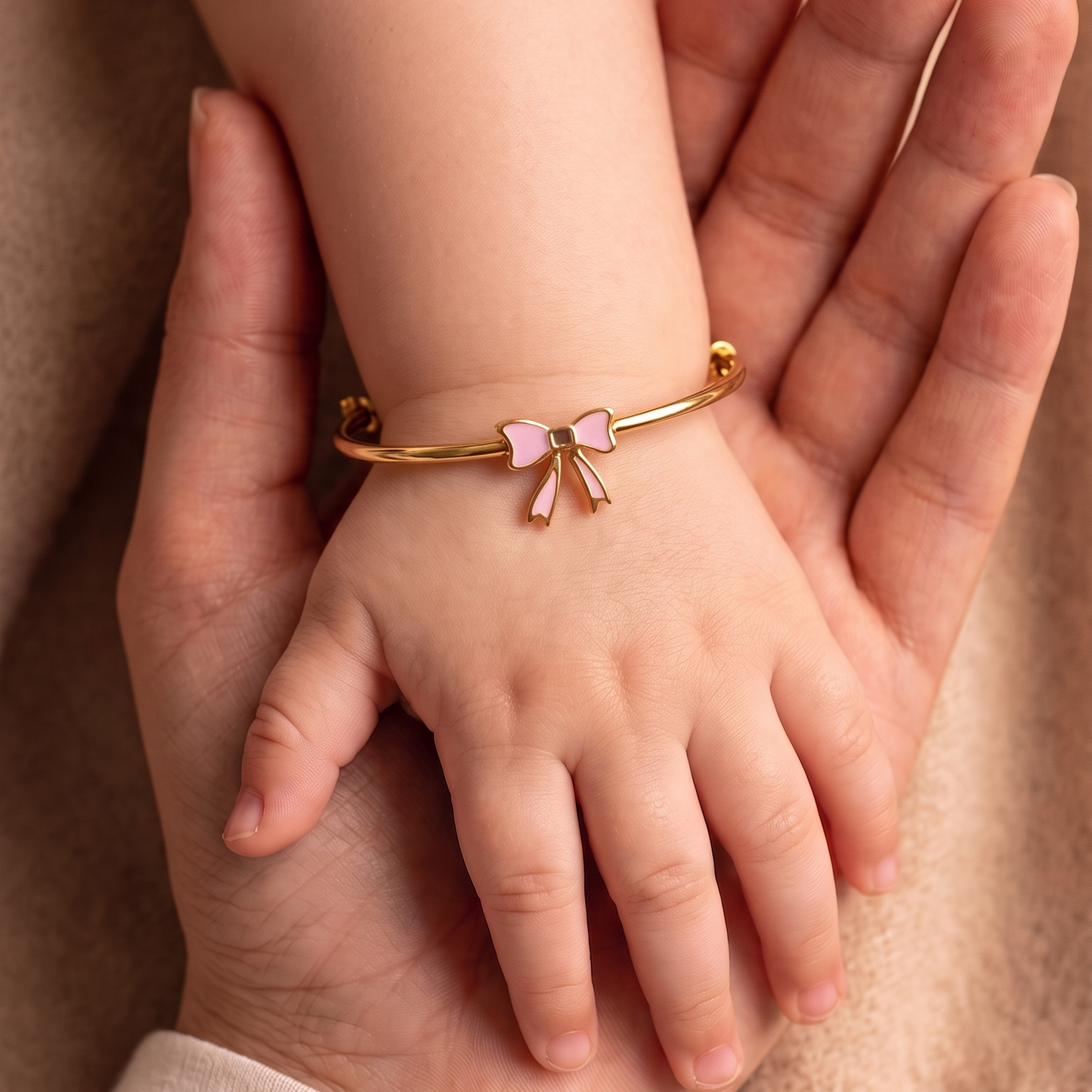 Bow Silver Kada