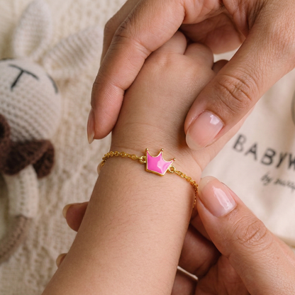 Crown Silver Bracelet