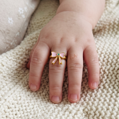 Bow Silver Ring