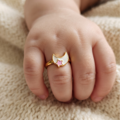 Moon Silver Ring