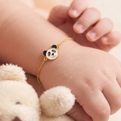 Panda Silver Bracelet