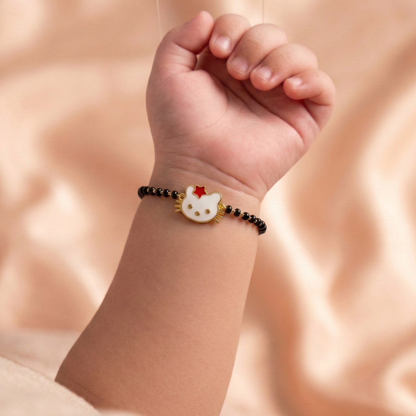 Kitty Charm Silver Nazariya