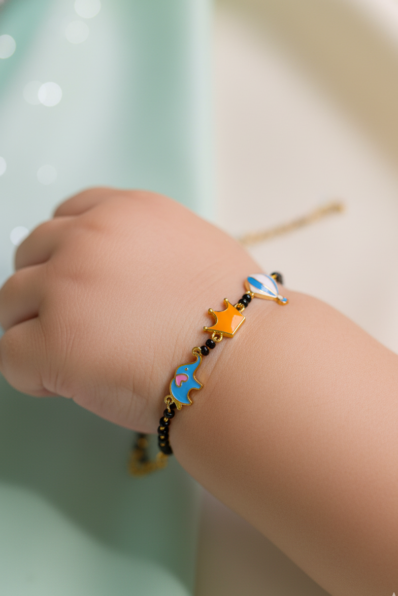 Balloon Elephant Crown Silver Nazariya