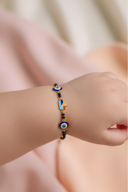 Boat Evil Eye Silver Nazariya