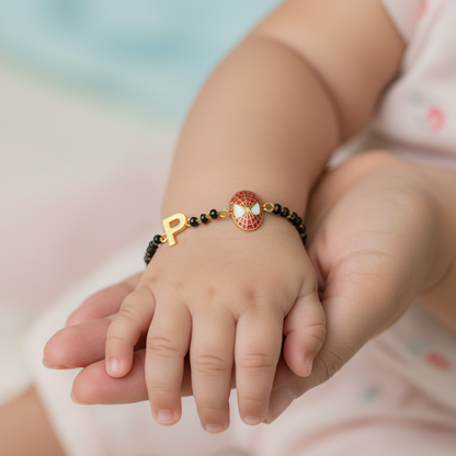 Personalized Letter Spiderman Silver Nazariya