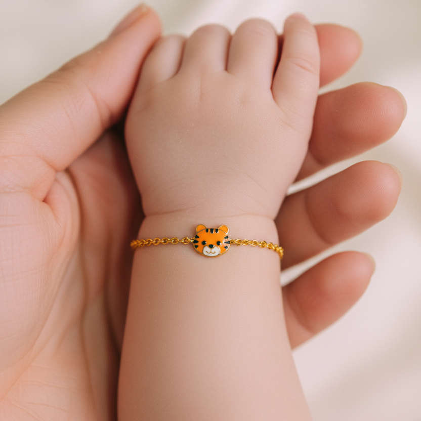 Tiger Silver Bracelet