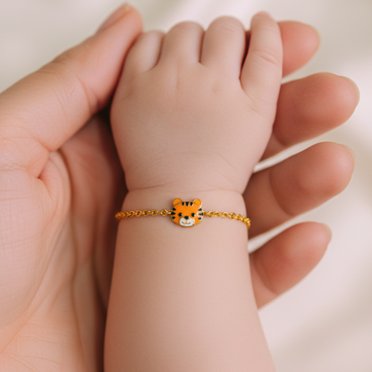 Tiger Silver Bracelet