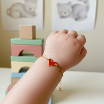 Heart Silver Bracelet