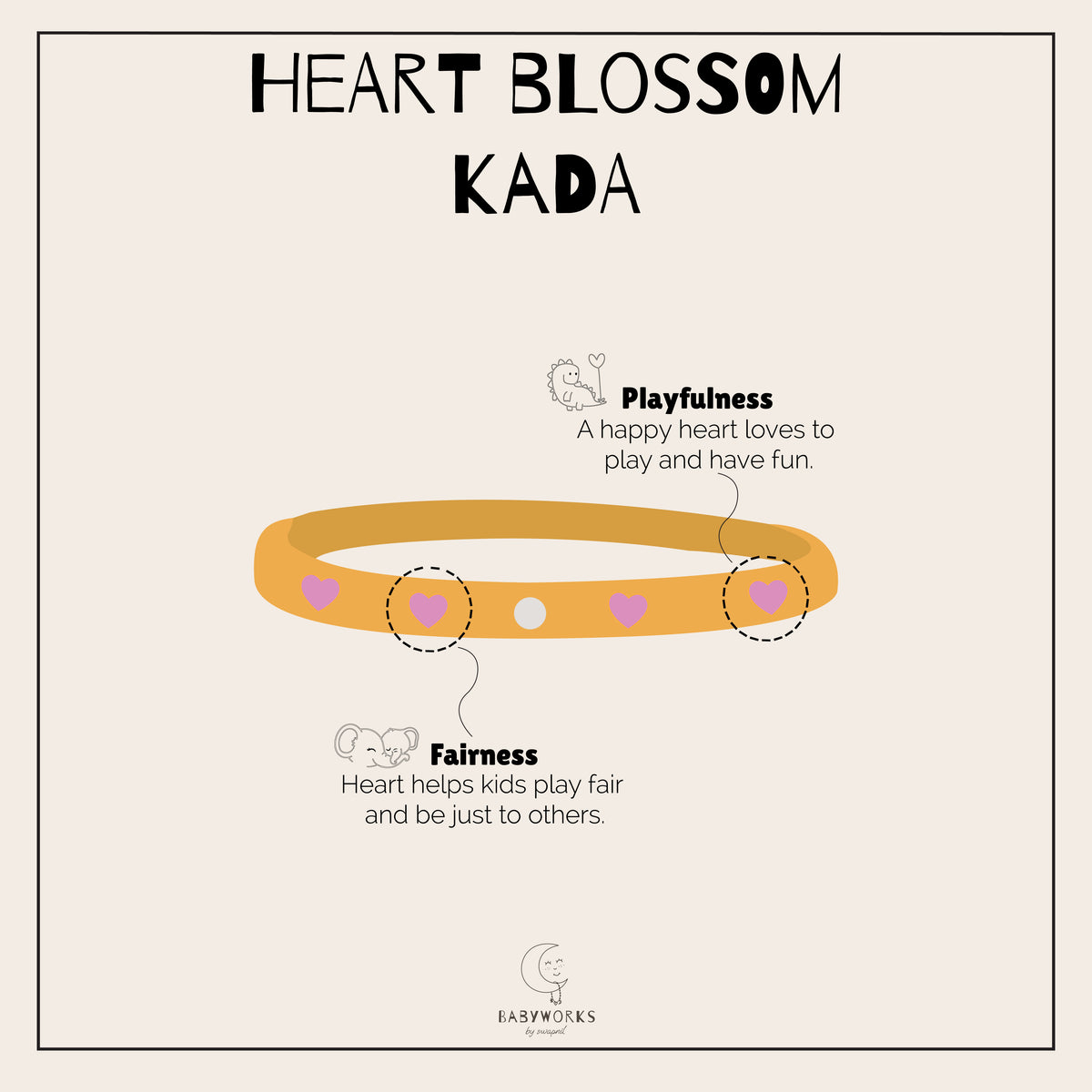 Heart Blossom Kada Silver feature image