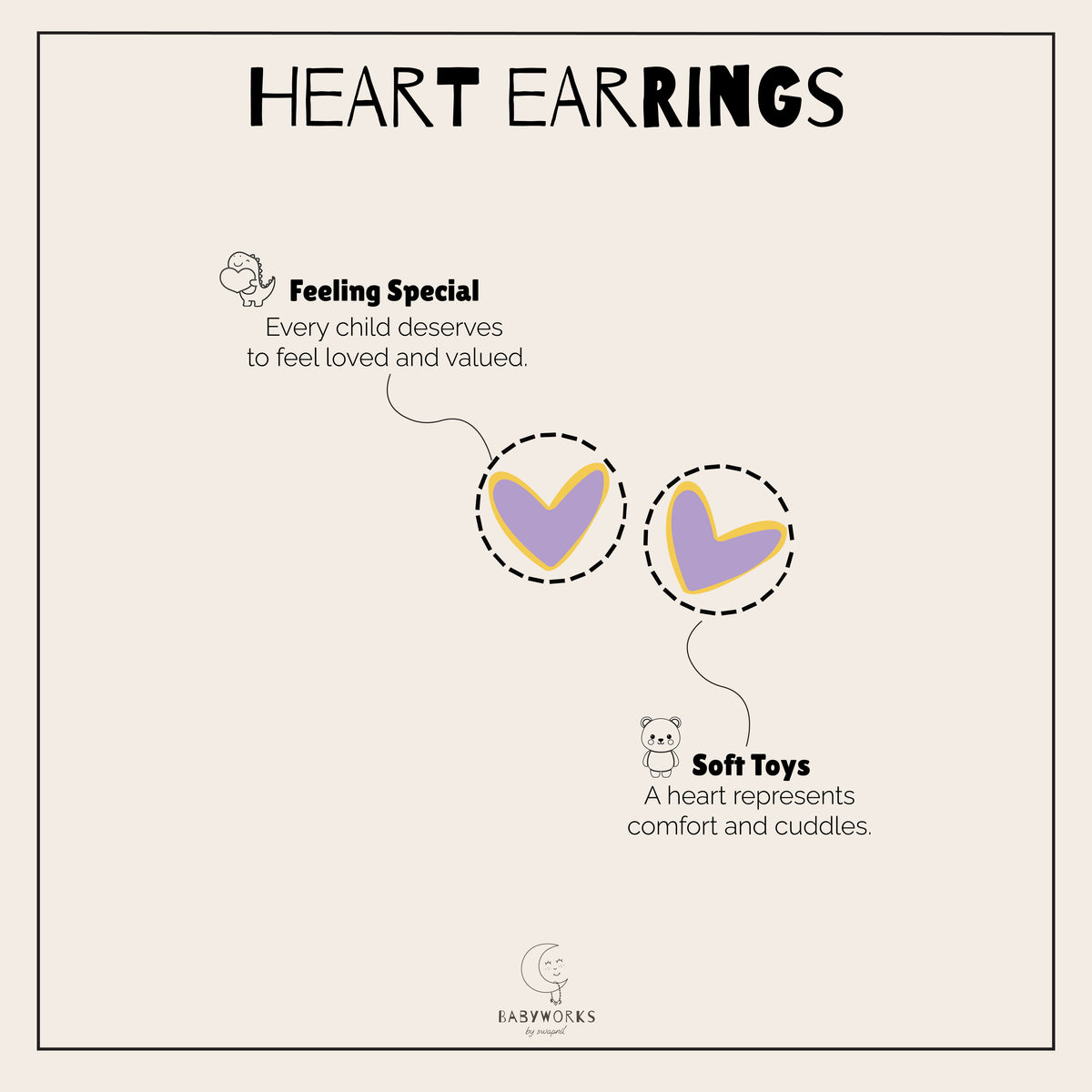 Heart Gold Earrings feature image
