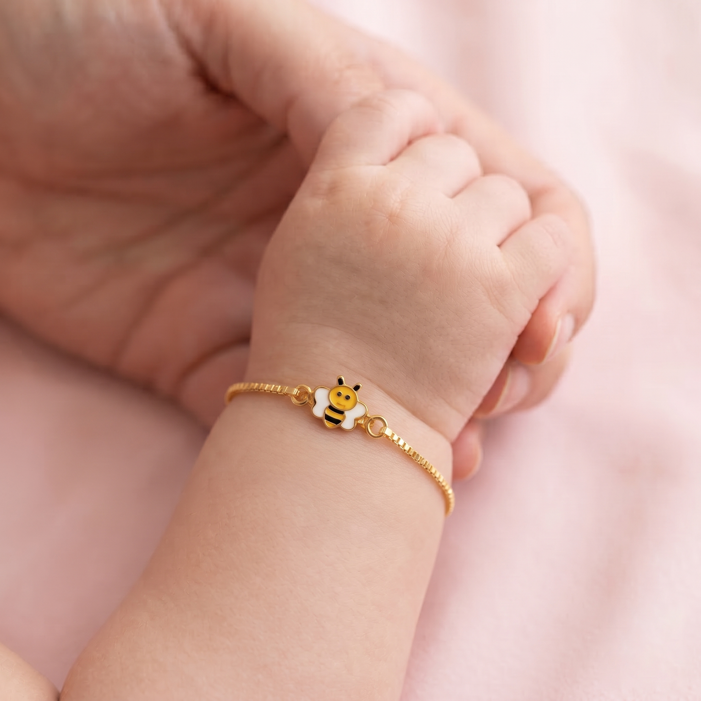 Honey Bee Silver Bracelet