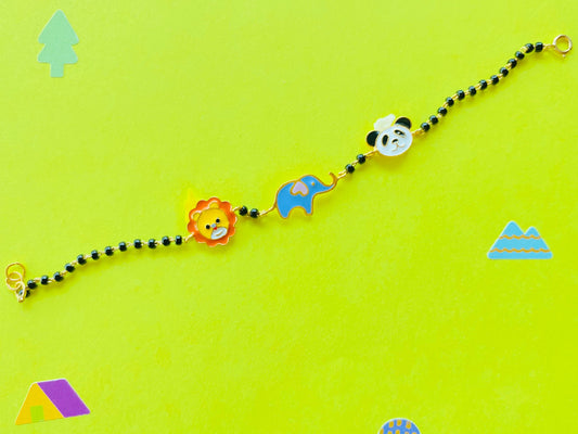 Lion Elephant Panda Nazariya Silver
