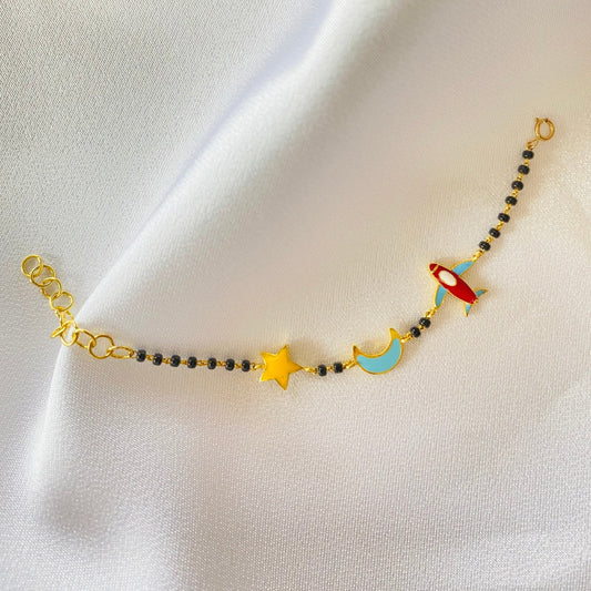 Moon Star Airplane Nazariya Silver