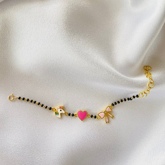 Unicorn Heart Bow Nazariya Silver