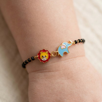 Lion Elephant Silver Nazariya