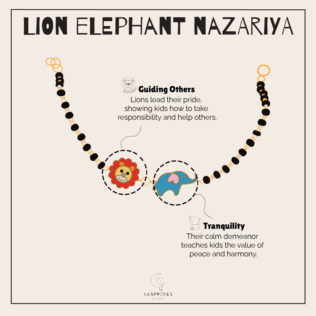Lion Elephant Nazariya Silver feature image