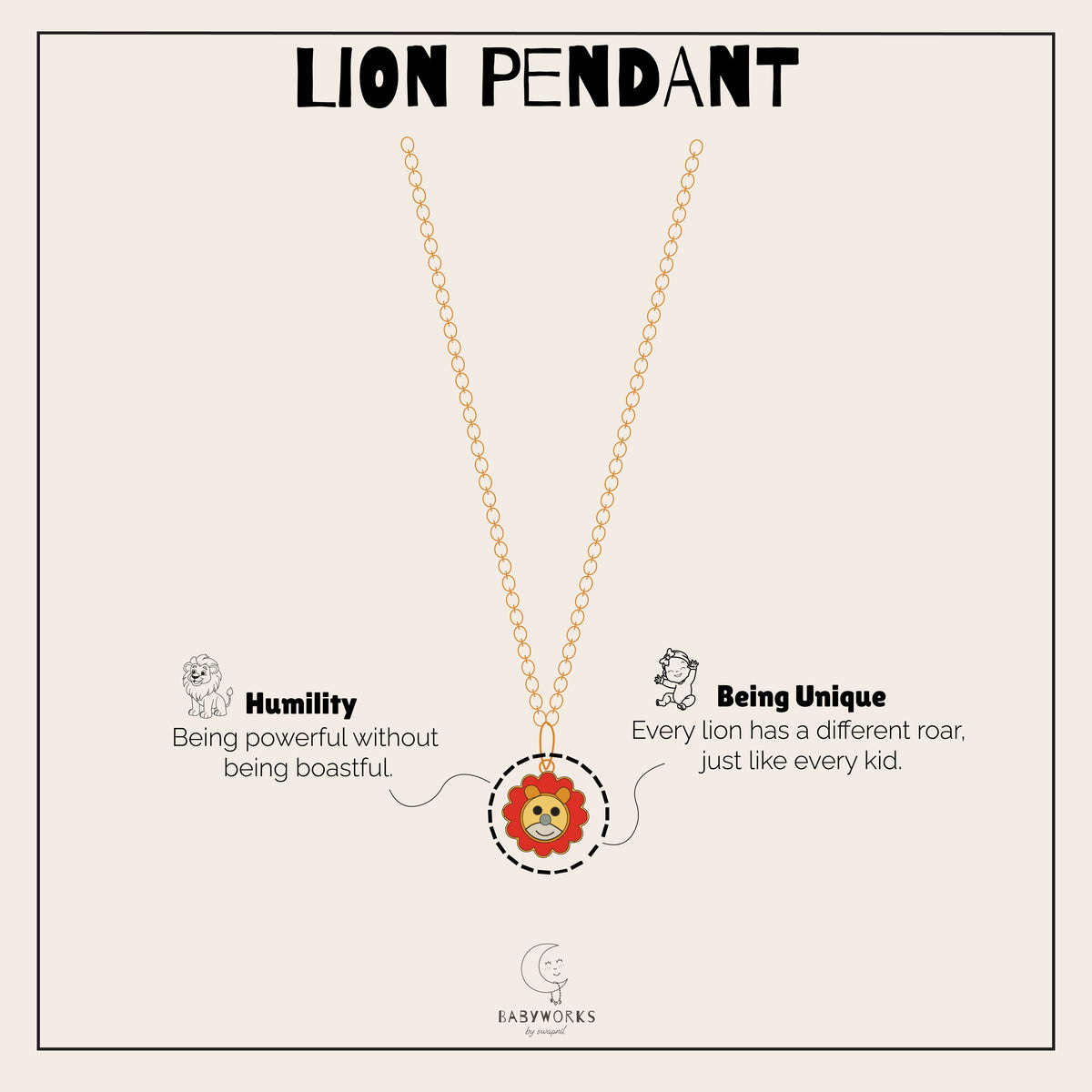 Lion Silver Pendant With Chain feature image