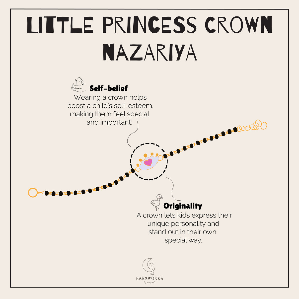 Little Princess Crown Silver Nazariya feature image