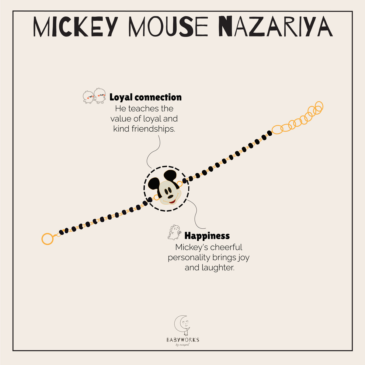 Mickey Mouse Silver Nazariya feature image