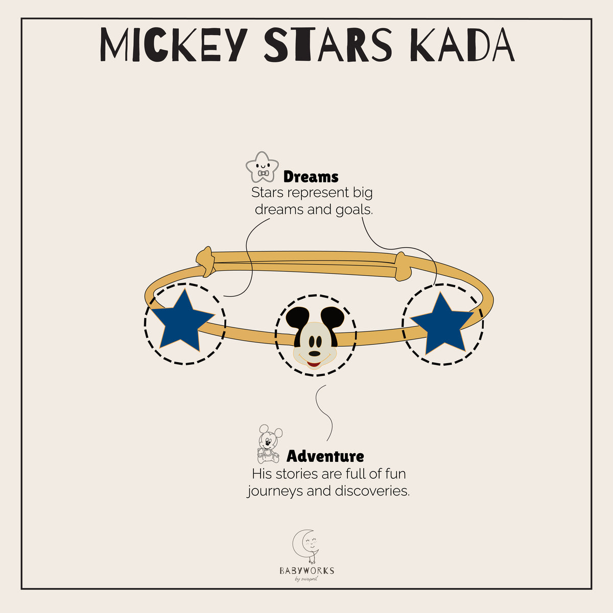 Mickey Stars Silver Kada feature image