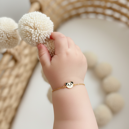 Panda Silver Bracelet