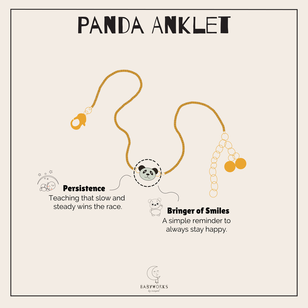 Panda Silver Anklet feature image