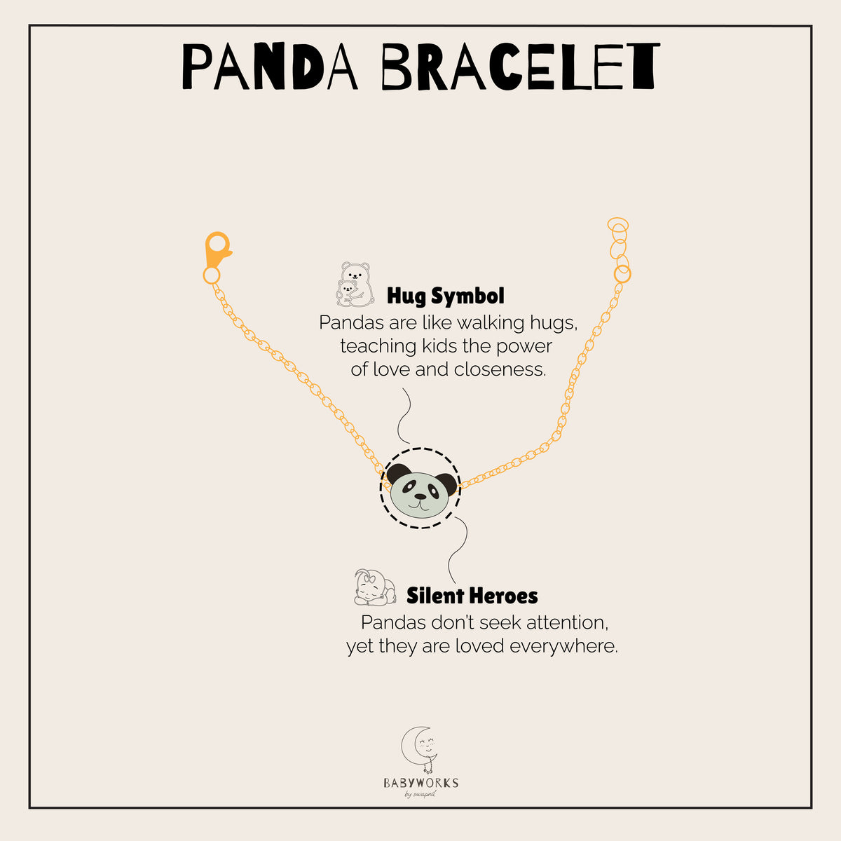 Panda Bracelet Silver feature image