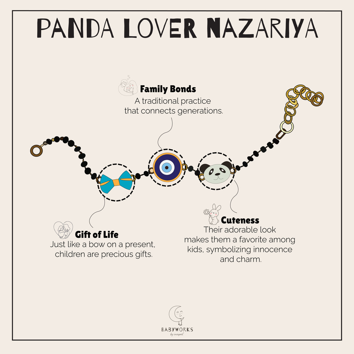 Panda Lover Gold Nazariya feature image