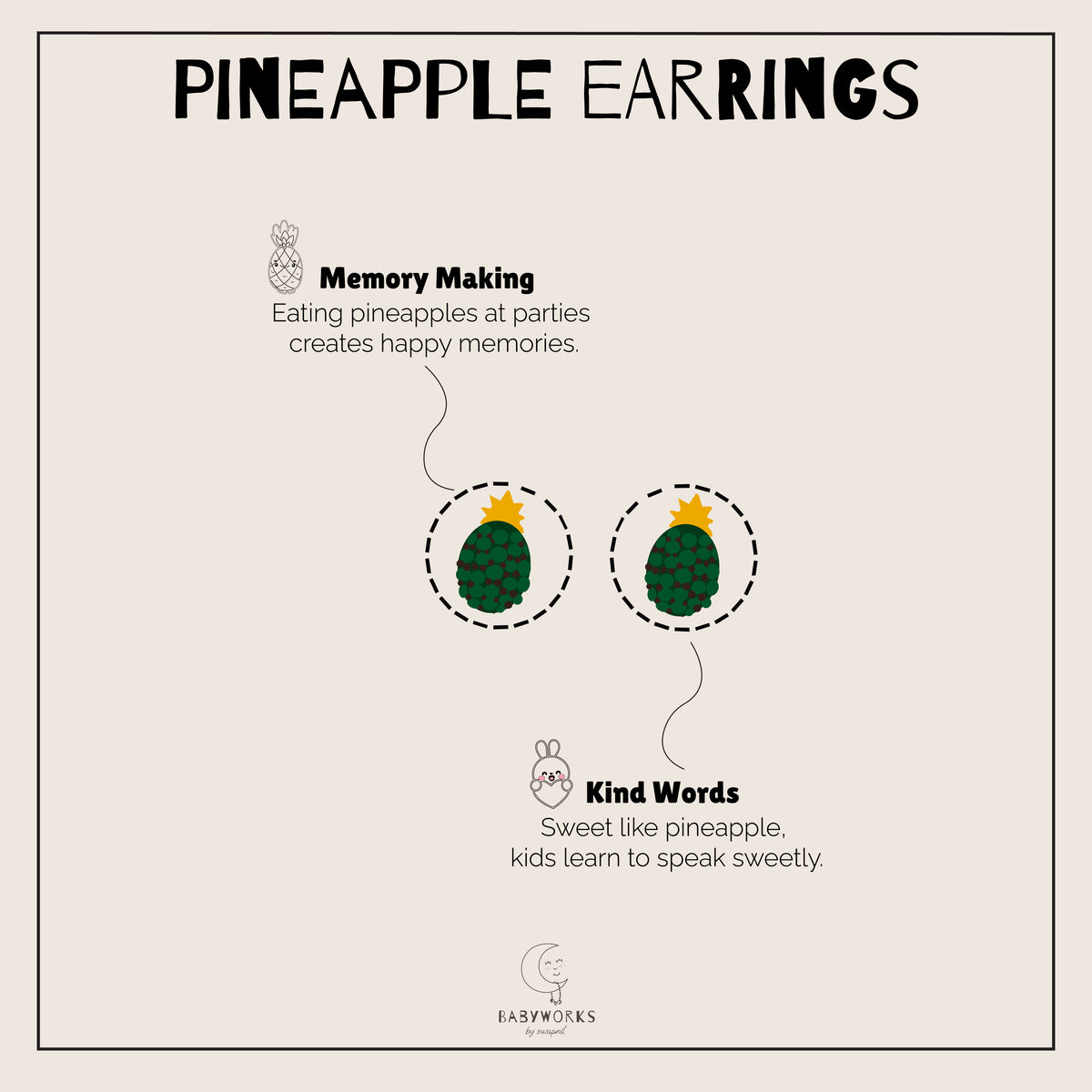 Pineapple Silver Earrings feature image