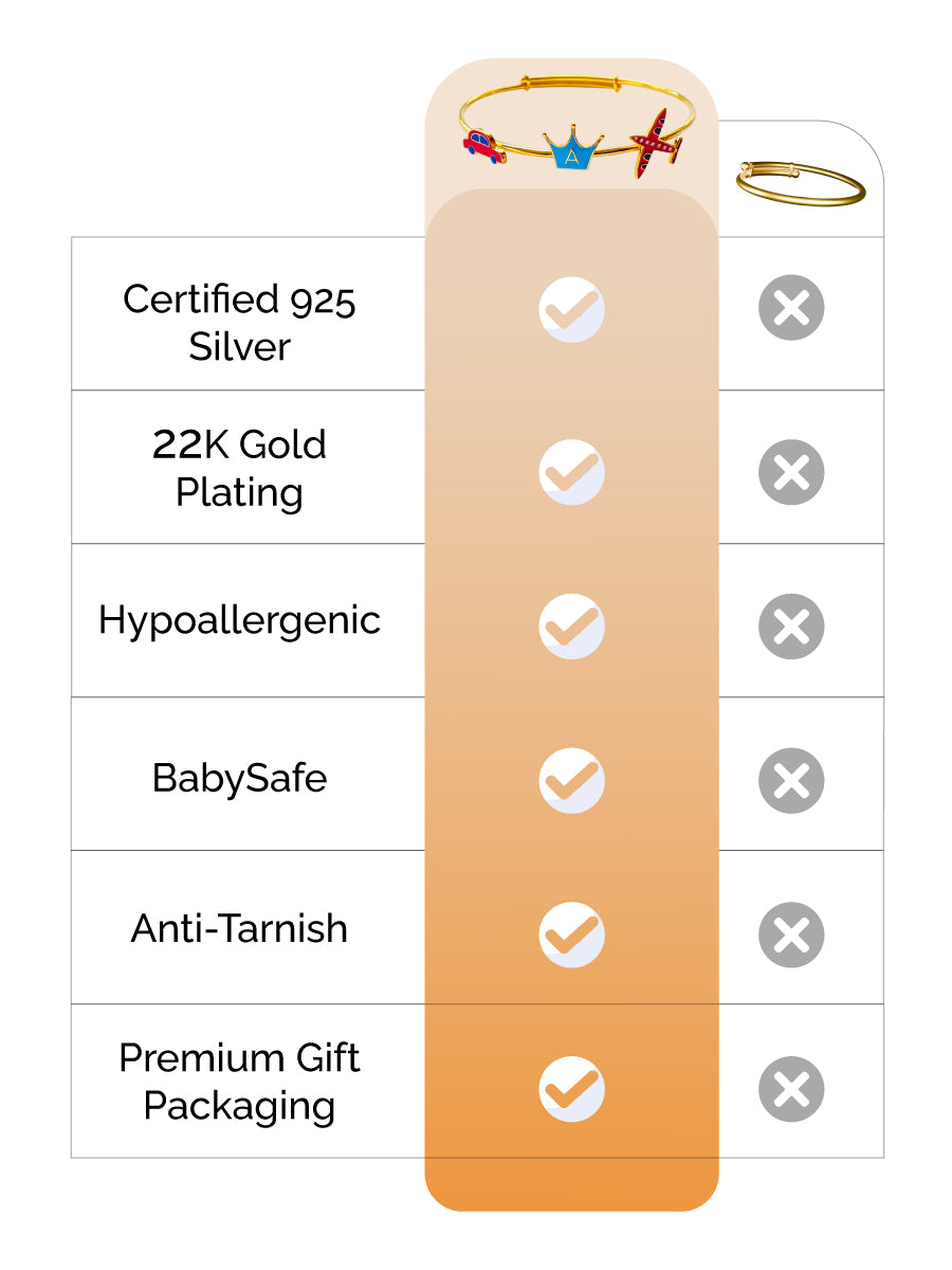 Car Airplane Crown Silver Kada feature image