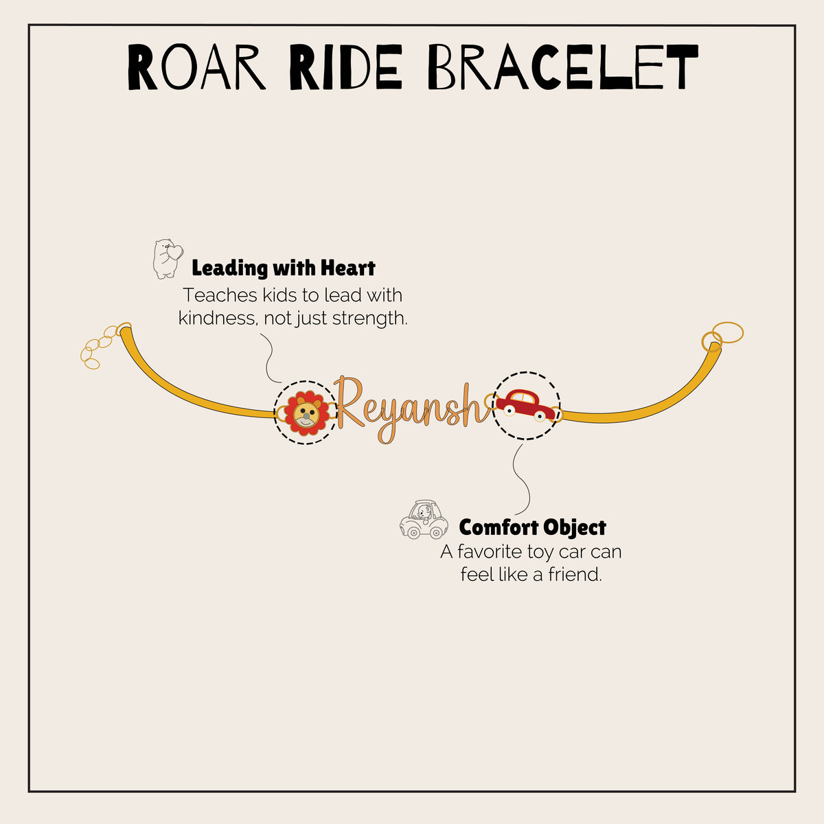 Roar Ride Bracelet Silver feature image
