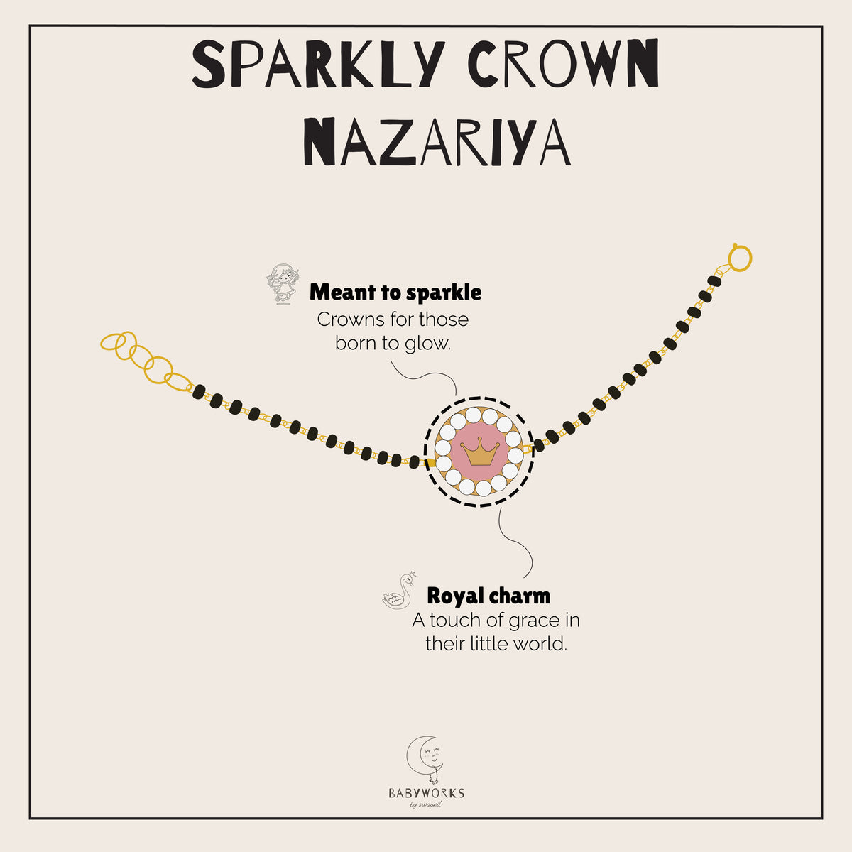 Sparkly Crown Nazariya Silver feature image