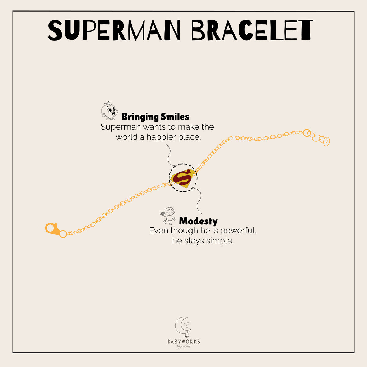 Superman Silver Bracelet feature image