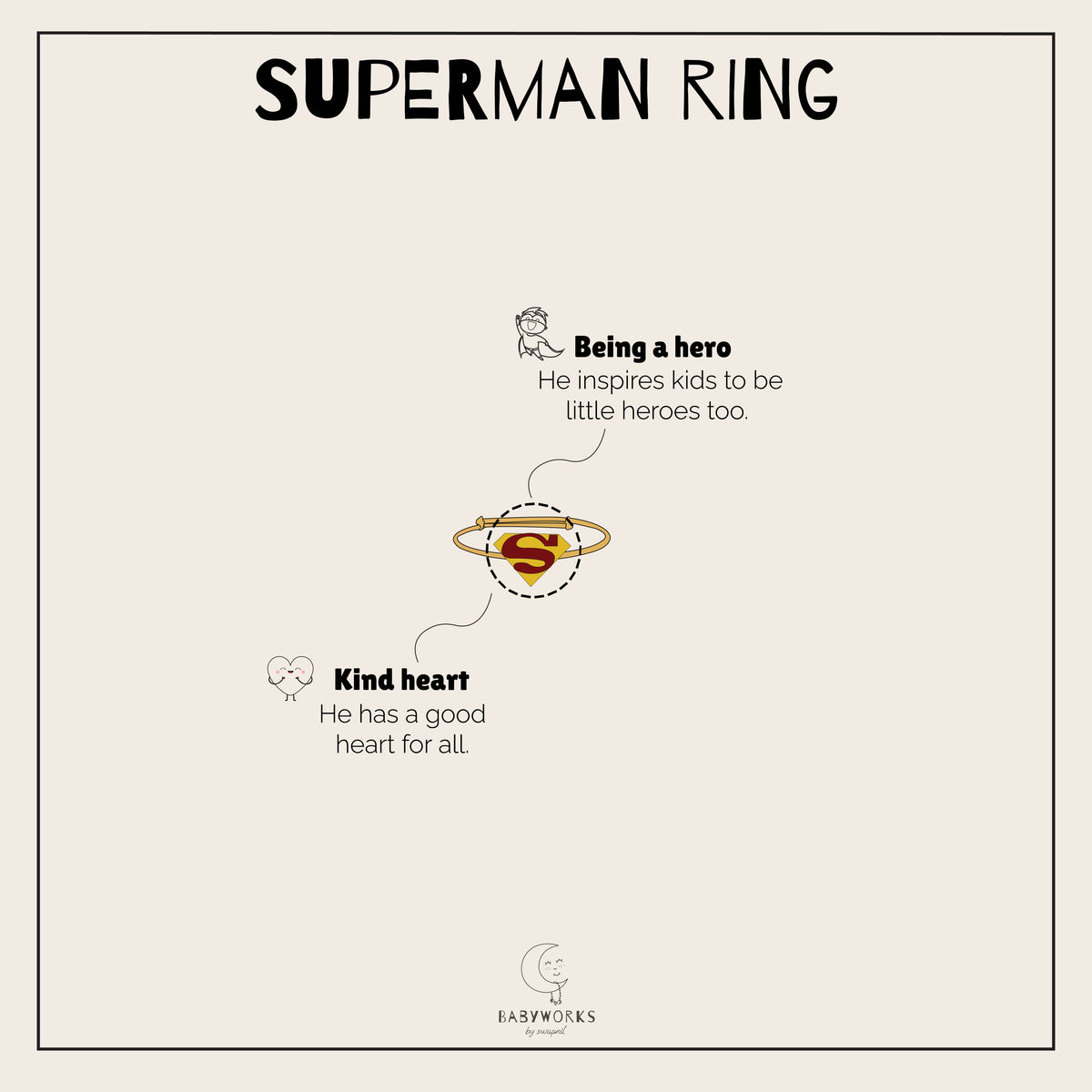 Superman Ring Silver feature image