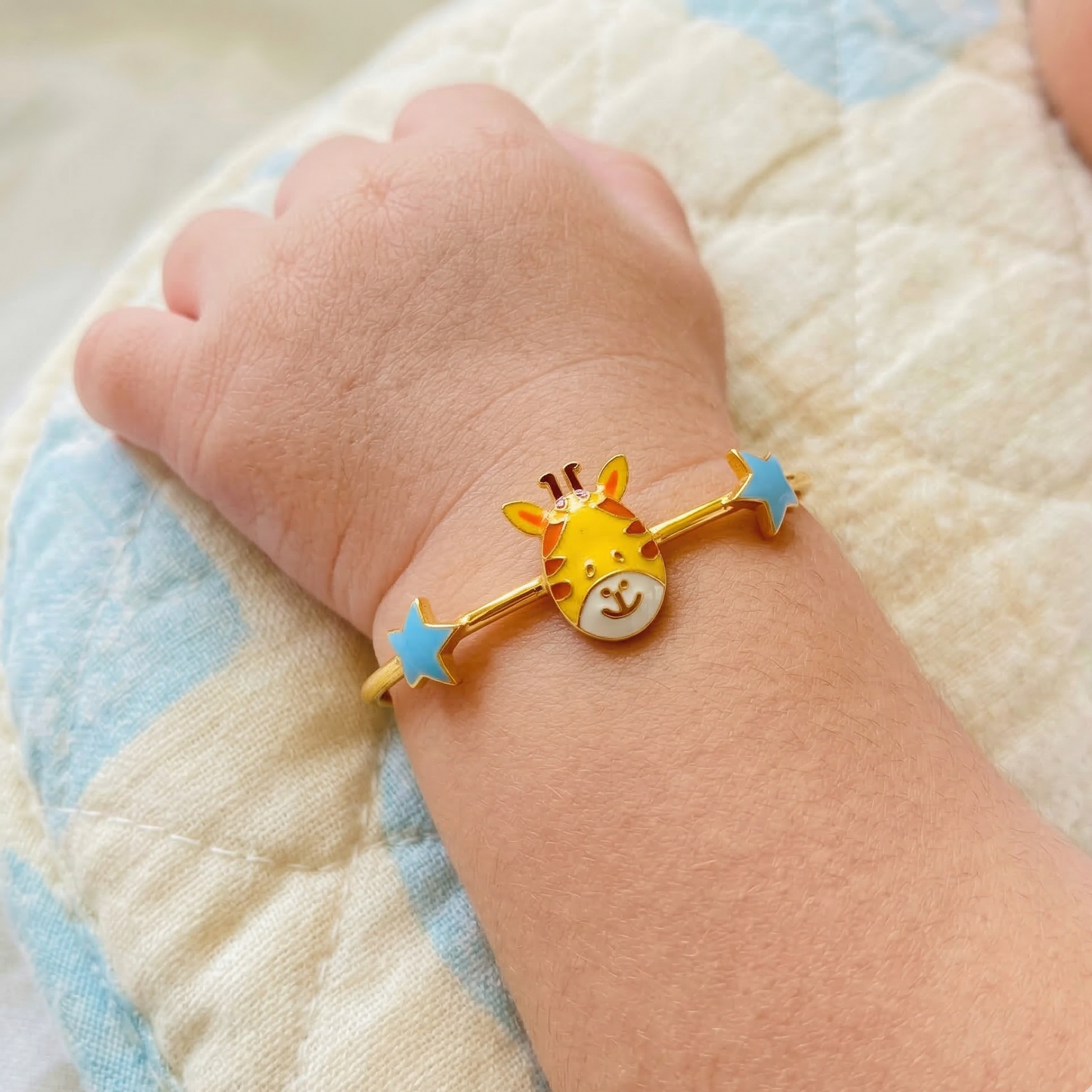 The Tall Giraffe Silver Kada