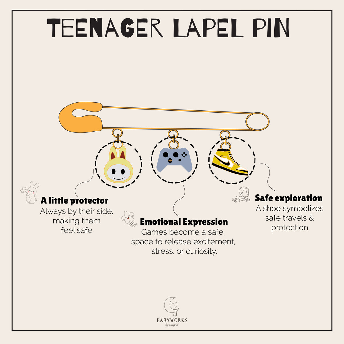 Teenager Silver Lapel Pin feature image