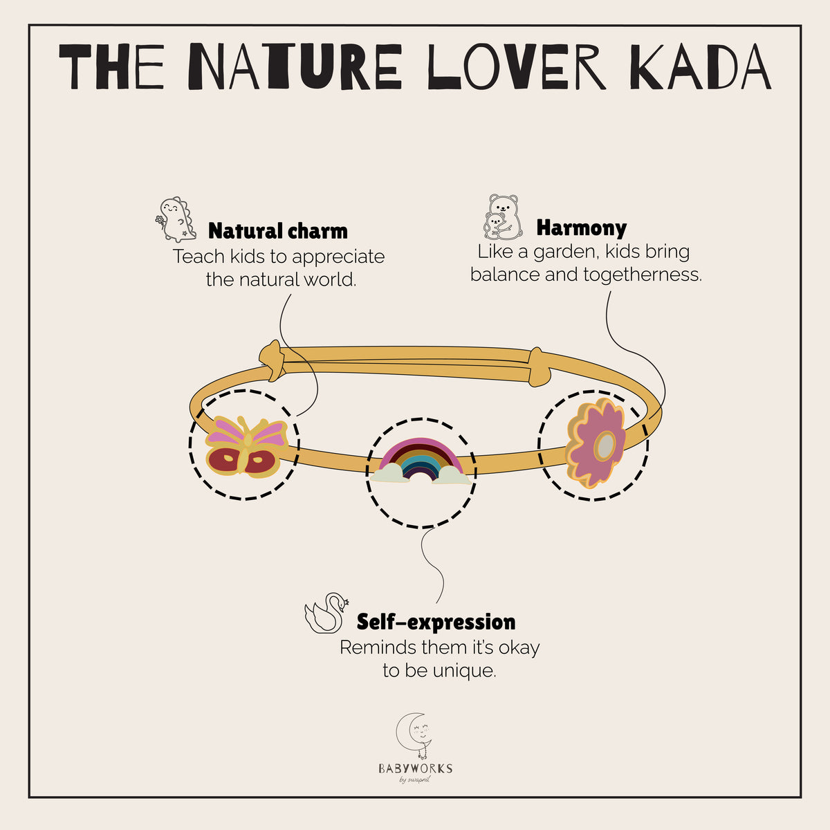 The Nature Lover Gold Kada feature image