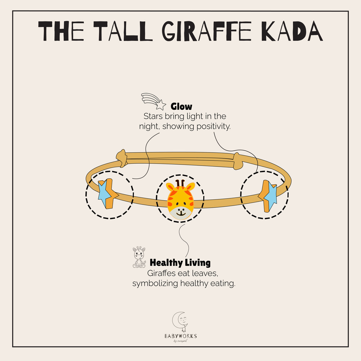 The Tall Giraffe Kada Silver feature image