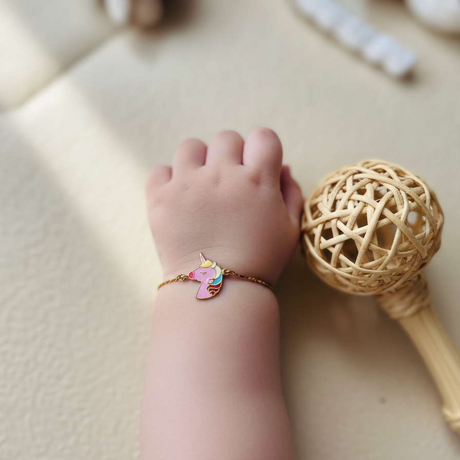 Unicorn Silver Bracelet