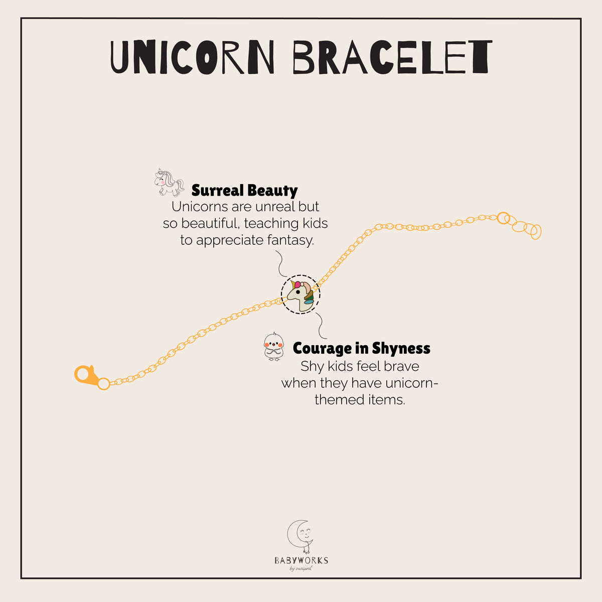 Unicorn Bracelet Silver feature image