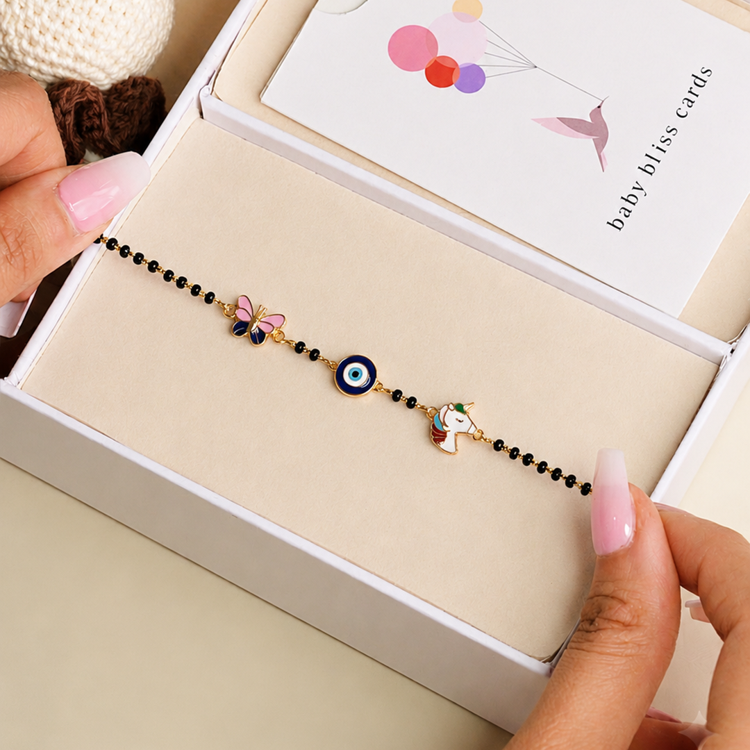 Unicorn Evil eye Butterfly Nazariya