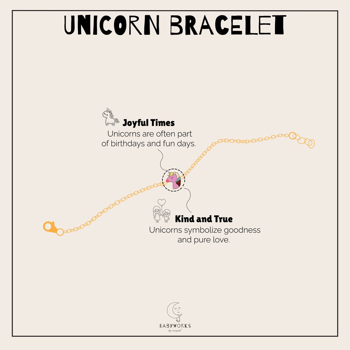 Unicorn Gold Bracelet feature image