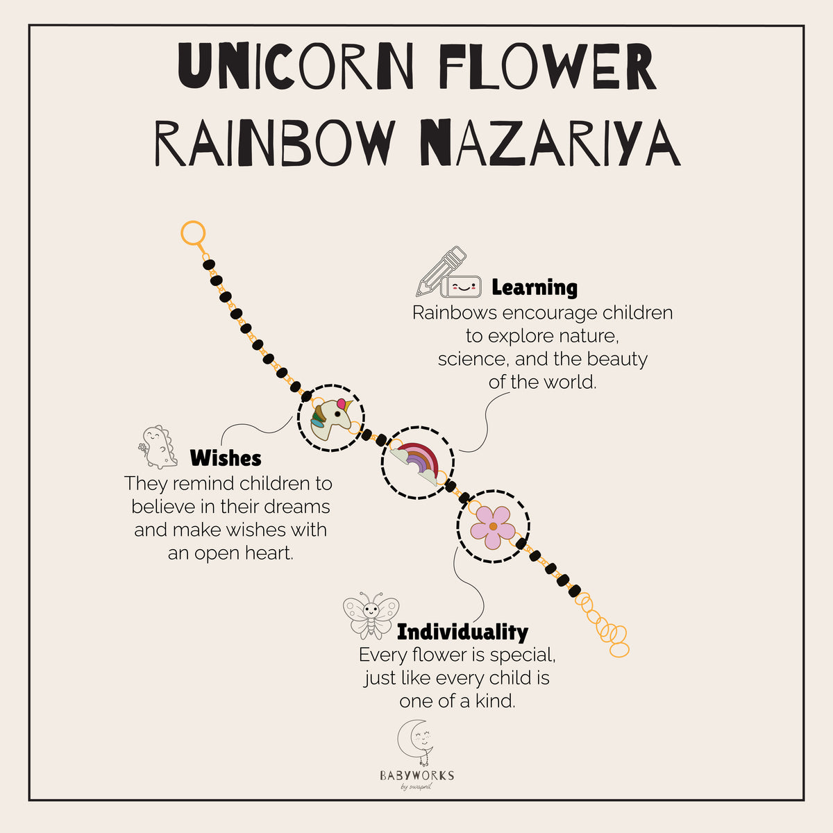Unicorn Rainbow Flower Nazariya Silver feature image