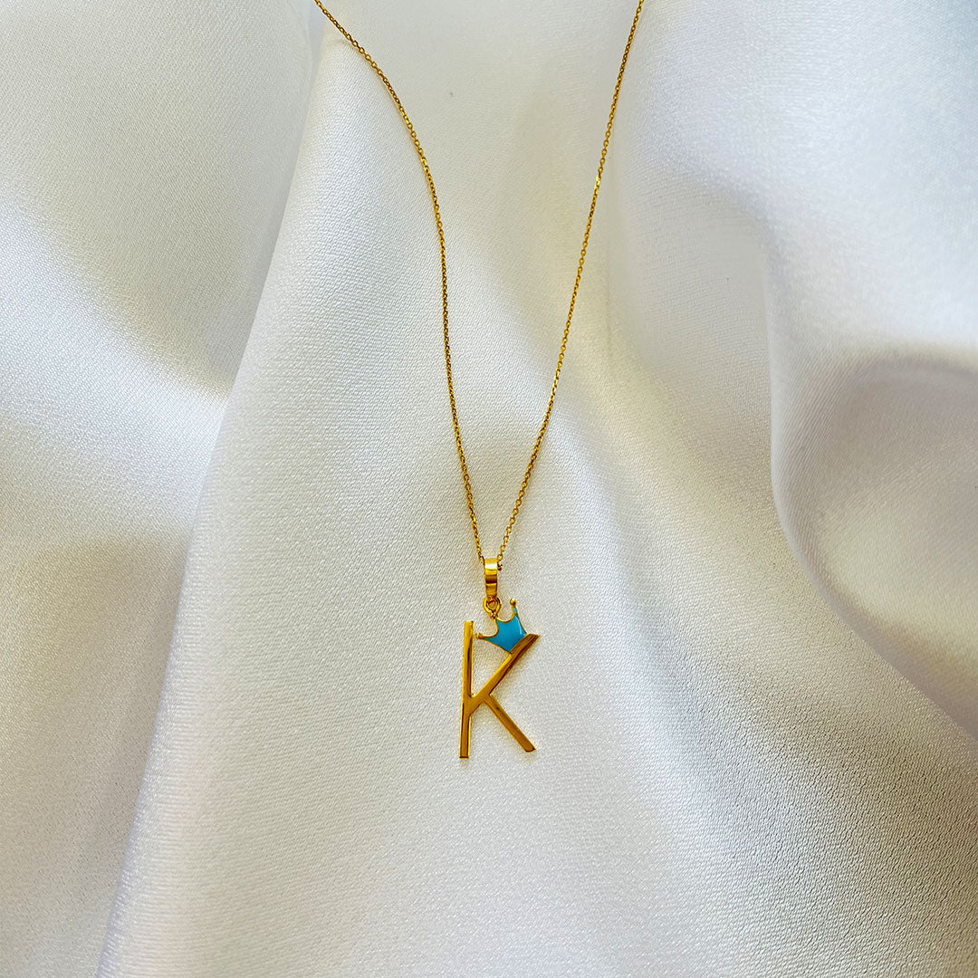 K Crown Gold Pendant